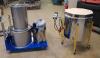 Bild 1 Brennofen und Ausblasstation
