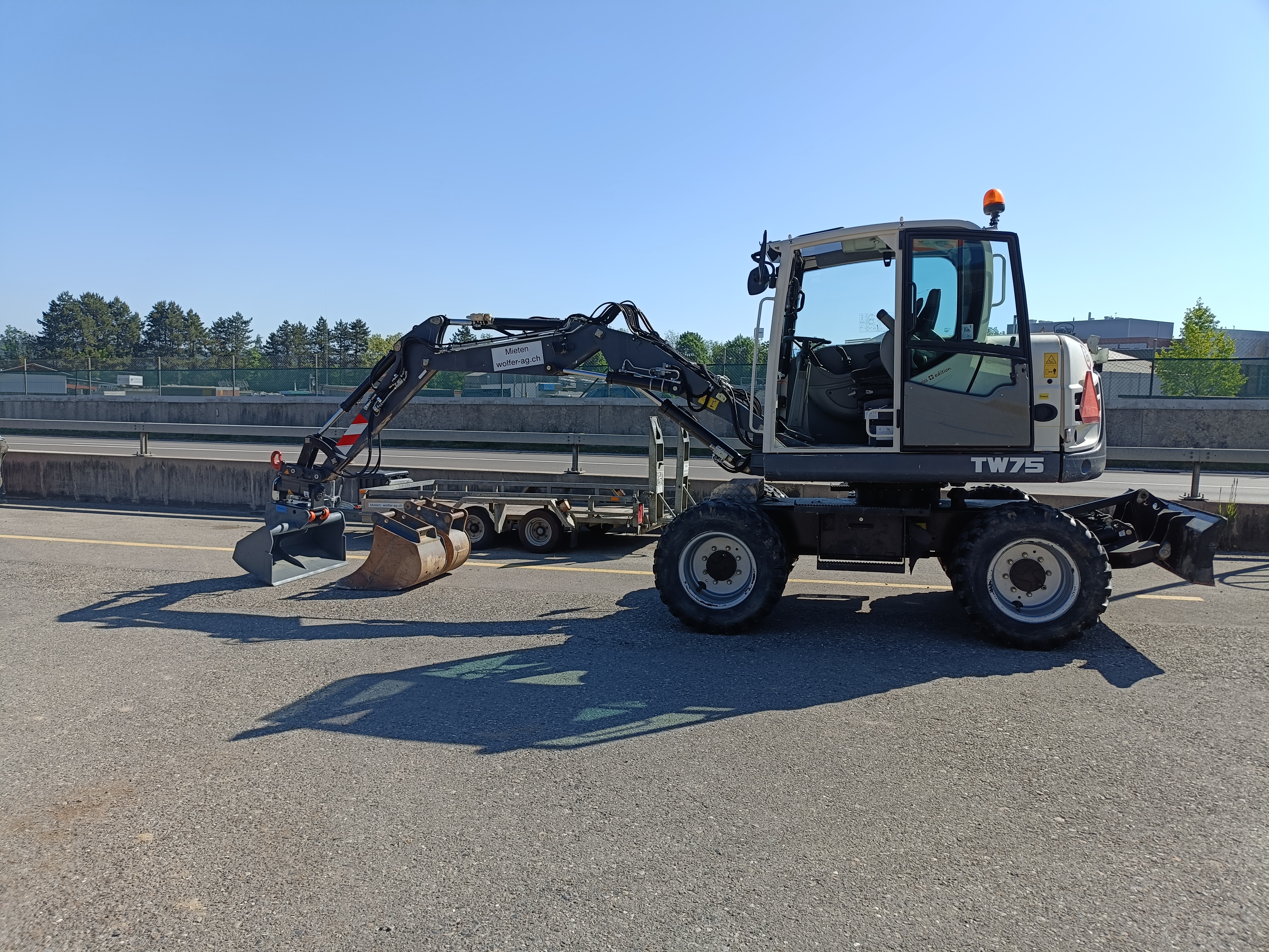 Terex TW 75 (8.0t Radbagger)