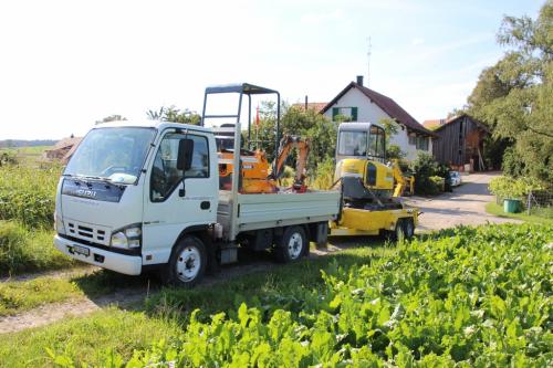 Isuzu Lieferwagen mit 3.5t Anhängelast