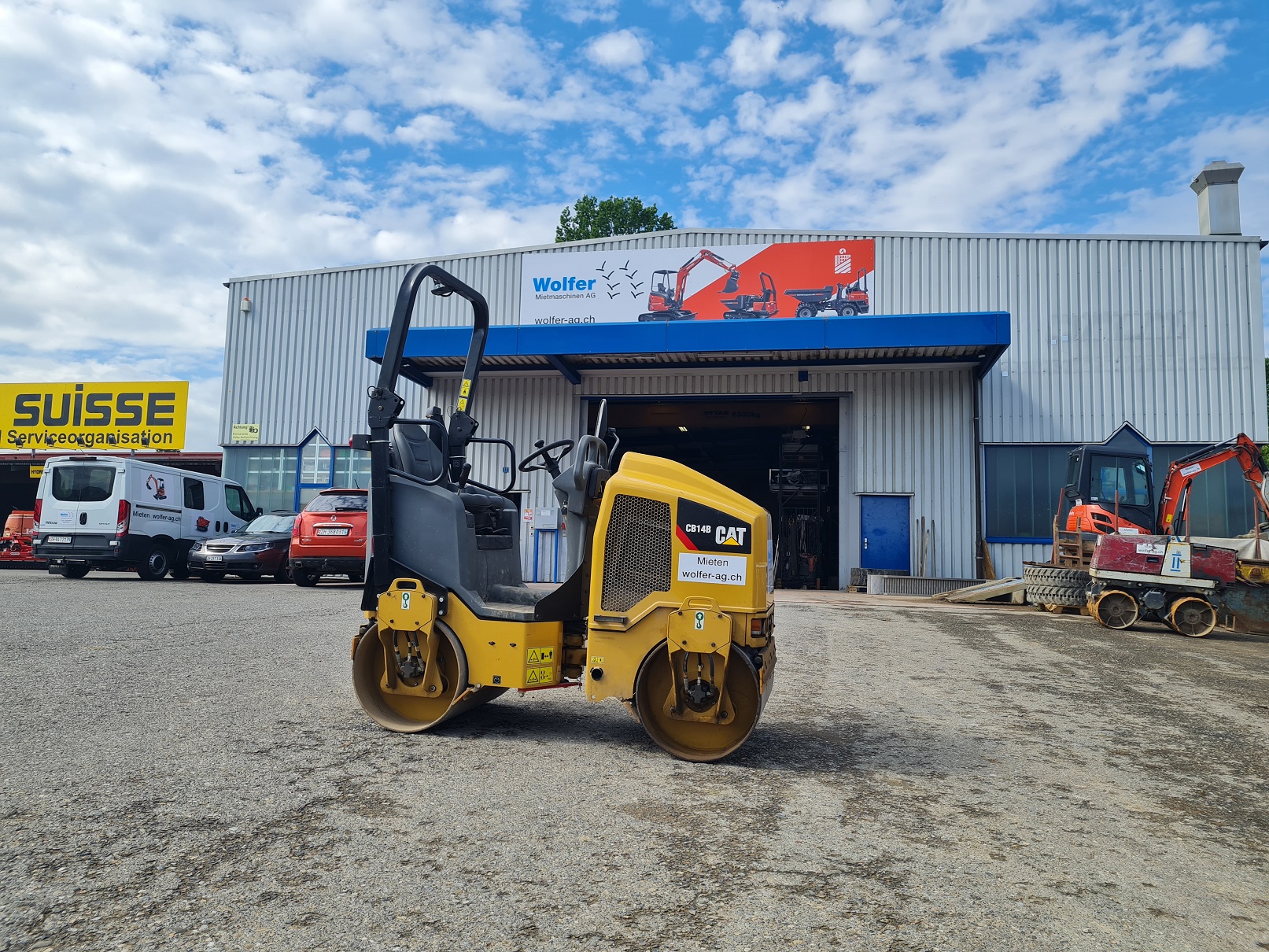 Doppelrollenwalze 1500Kg